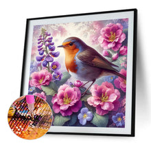 Load image into Gallery viewer, Bird-Full Round Diamond Painting-40x40cm