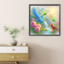 Load image into Gallery viewer, Flower-Full Round Diamond Painting-40x40cm