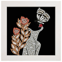 Load image into Gallery viewer, Beauty-Partial Special Diamond Painting with Frame-17x17cm