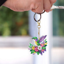 Load image into Gallery viewer, 6Pcs/Set Motorcycle-Double Side Drill-Diamond Keychain