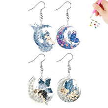 Load image into Gallery viewer, 2 Pairs Water Droplets-DIY Diamond Painting Earrings Kit