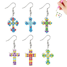 Load image into Gallery viewer, 2 Pairs Water Droplets-DIY Diamond Painting Earrings Kit