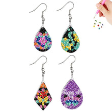 Load image into Gallery viewer, 2 Pairs Water Droplets-DIY Diamond Painting Earrings Kit