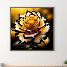 Load image into Gallery viewer, Flower-Full Round Diamond Painting-30x30cm