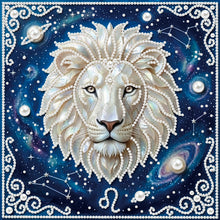 Load image into Gallery viewer, Pisces-Partial Pearl Painting Kit with Frame-25x25cm