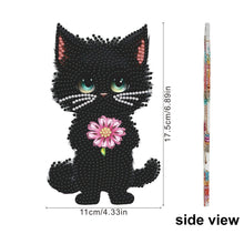 Load image into Gallery viewer, Cat-2-Single Side Drill-Acrylic Diamond Desktop Ornament