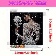 Load image into Gallery viewer, Elegant Beauty-Partial Special Diamond Painting-30x30cm