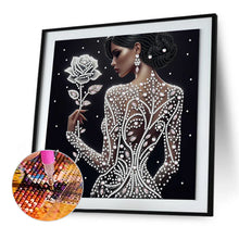 Load image into Gallery viewer, Elegant Beauty-Partial Special Diamond Painting-30x30cm