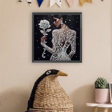 Load image into Gallery viewer, Elegant Beauty-Partial Special Diamond Painting-30x30cm