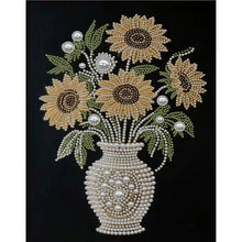 Load image into Gallery viewer, Sunflower-Partial Special Diamond Painting-35x45cm