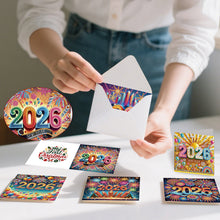 Load image into Gallery viewer, 6Pcs/Set Seaside-Diamond Greeting Cards