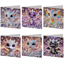 Load image into Gallery viewer, 6Pcs/Set Seaside-Diamond Greeting Cards