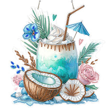 Load image into Gallery viewer, Goblins And Tulips-Single Side Drill-Diamond Pendant