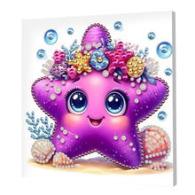 Load image into Gallery viewer, Turtle-Partial Pearl Painting Kit with Frame-25x25cm