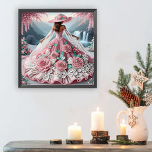 Load image into Gallery viewer, Beauty-Partial Special Diamond Painting-30x30cm