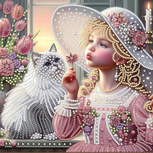 Load image into Gallery viewer, Beauty-Partial Special Diamond Painting-30x30cm
