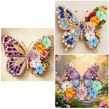 Load image into Gallery viewer, Butterflyb-Diamond Candle Holder-Diamond Desktop Ornament