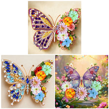 Load image into Gallery viewer, Butterflyb-Diamond Candle Holder-Diamond Desktop Ornament