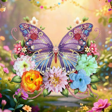 Load image into Gallery viewer, Butterflyb-Diamond Candle Holder-Diamond Desktop Ornament