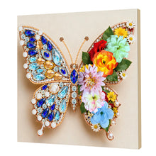 Load image into Gallery viewer, Butterflyb-Diamond Candle Holder-Diamond Desktop Ornament
