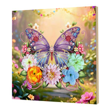 Load image into Gallery viewer, Butterflyb-Diamond Candle Holder-Diamond Desktop Ornament