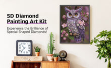 Load image into Gallery viewer, Pearl Owl-Partial Special Diamond Painting-30x40cm