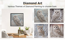 Load image into Gallery viewer, Owl-Partial Special Diamond Painting-30x30cm