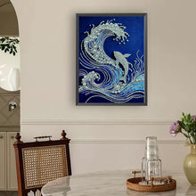 Load image into Gallery viewer, Koi-Partial Special Diamond Painting-35x45cm