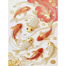 Load image into Gallery viewer, Koi-Partial Special Diamond Painting-35x45cm