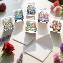 Load image into Gallery viewer, 6Pcs/Set Easter Flowers-Diamond Greeting Cards