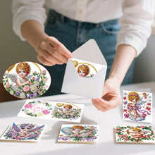 Load image into Gallery viewer, 6Pcs/Set Easter Flowers-Diamond Greeting Cards