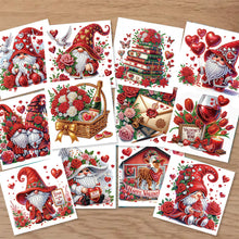 Load image into Gallery viewer, 12Pcs/Set 12Pcs/Set Cute Animals-Diamond Greeting Cards