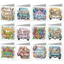 Load image into Gallery viewer, 12Pcs/Set 12Pcs/Set Cute Animals-Diamond Greeting Cards
