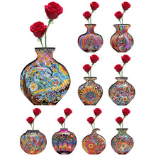 Load image into Gallery viewer, Artistic Vase-2-Double Sided Drill-Diamond Vase Desktop Ornament
