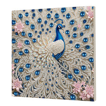 Load image into Gallery viewer, Flowers and Birds-Partial Pearl Painting Kit with Frame-25x25cm