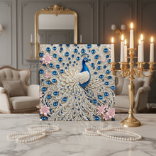 Load image into Gallery viewer, Flowers and Birds-Partial Pearl Painting Kit with Frame-25x25cm