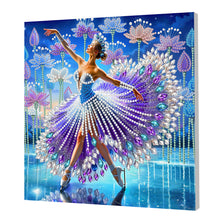 Load image into Gallery viewer, Flowers and Birds-Partial Pearl Painting Kit with Frame-25x25cm