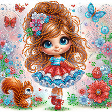Load image into Gallery viewer, Cute Angel-Partial Special Diamond Painting-30x30cm