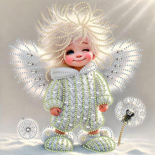 Load image into Gallery viewer, Cute Angel-Partial Special Diamond Painting-30x30cm