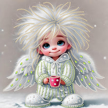 Load image into Gallery viewer, Cute Angel-Partial Special Diamond Painting-30x30cm