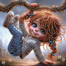 Load image into Gallery viewer, Cute Angel-Partial Special Diamond Painting-30x30cm