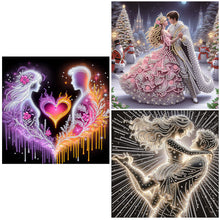 Load image into Gallery viewer, Lovers-Partial Special Diamond Painting-30x30cm