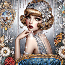 Load image into Gallery viewer, Beauty-3-Partial Special Diamond Painting-30x30cm