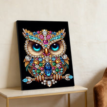 Load image into Gallery viewer, Owl-Partial Pearl Painting Kit with Frame-30x40cm