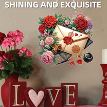 Load image into Gallery viewer, Heart Flower Window-Single Side Drill-Diamond Pendant