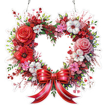 Load image into Gallery viewer, Heart Flower Window-Single Side Drill-Diamond Pendant