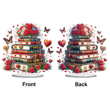 Load image into Gallery viewer, Rose Gnome-Single Side Drill-Acrylic Diamond Desktop Ornament