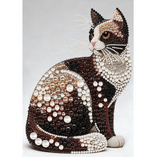 Load image into Gallery viewer, Cat-Partial Special Diamond Painting-30x40cm