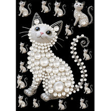 Load image into Gallery viewer, Cat-Partial Special Diamond Painting-30x40cm