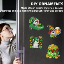 Load image into Gallery viewer, 12Pcs/Set Happy St Patricks Day-Diamond Painting Magnet Refrigerator